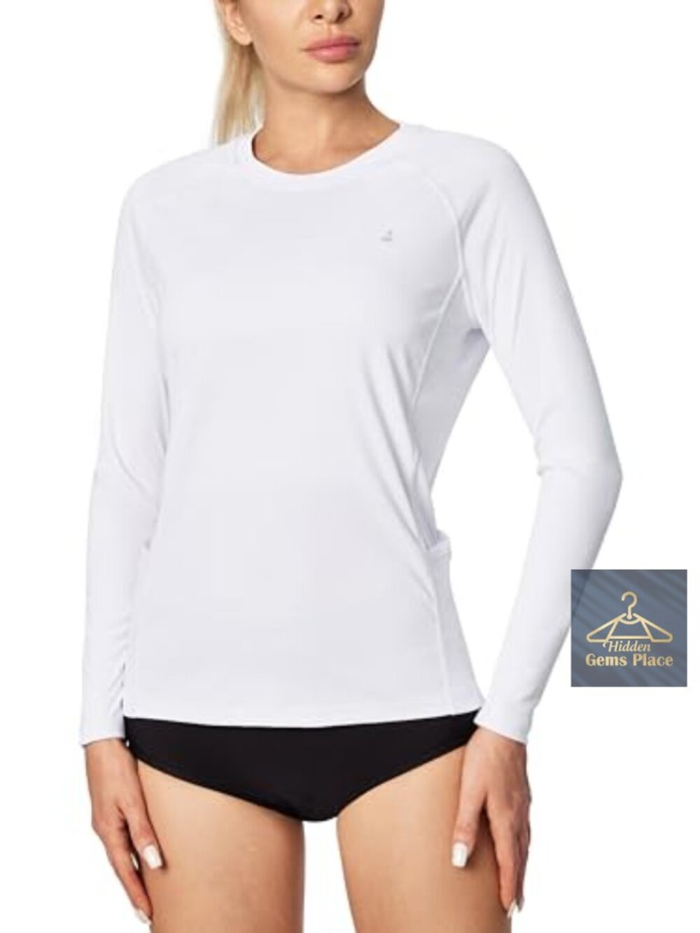 IUGA Women's Rash Guard Long Sleeve UPF 50+ Athletic Workout Top